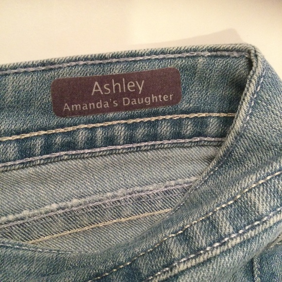 Gloria Vanderbilt Light Wash Skimmer Capri Size 10 - Picture 8 of 13